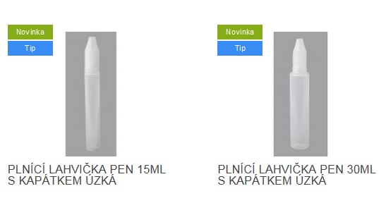 lahev uzka 15,30ml